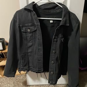 Maurice’s black denim jacket